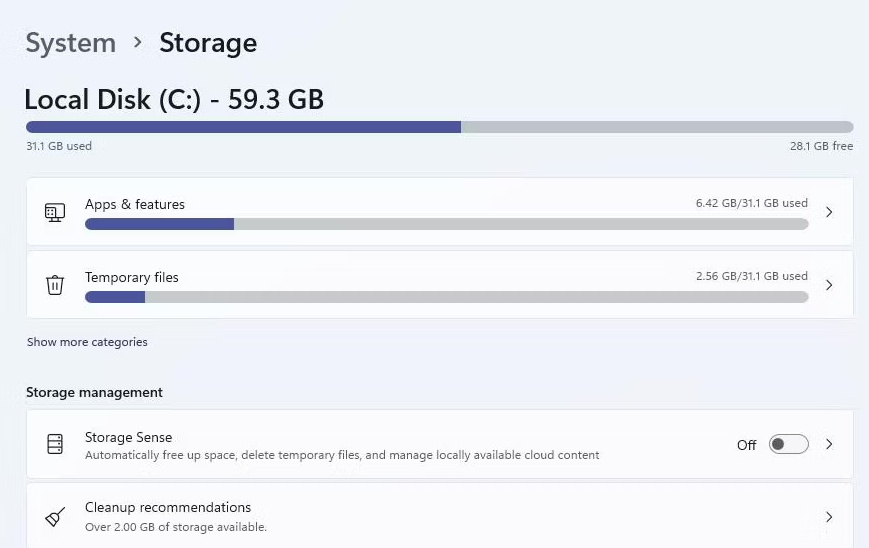 如何在 Windows 11 中检查文件夹的存储使用情况 如何 第8张