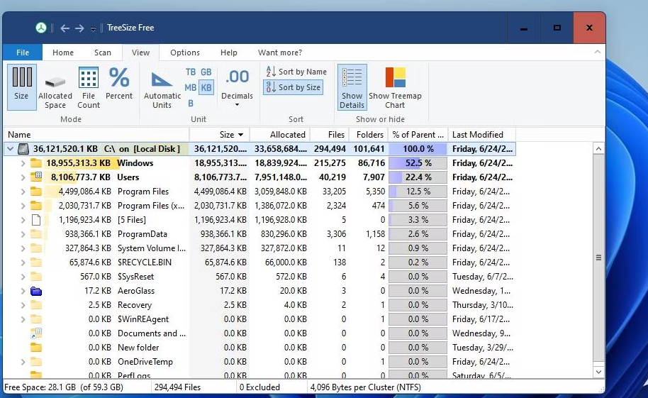 如何在 Windows 11 中检查文件夹的存储使用情况 如何 第14张