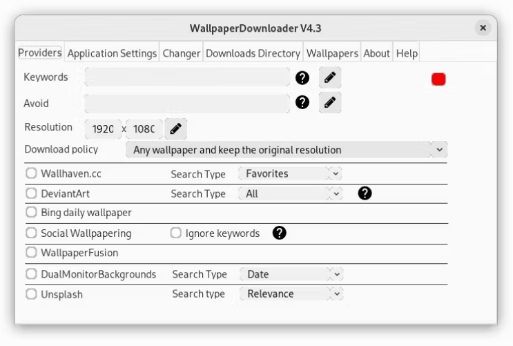 8个最好的下载和管理壁纸的Linux应用程序 APPS 第4张