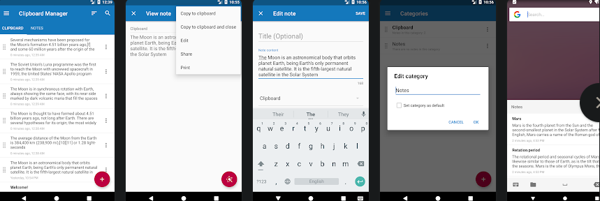 7个最好的安卓版剪贴板管理应用 APPS 第2张