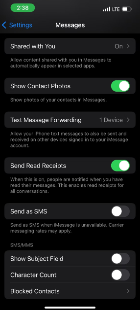 如何在iPhone上发送短信而不是iMessages 如何 第6张