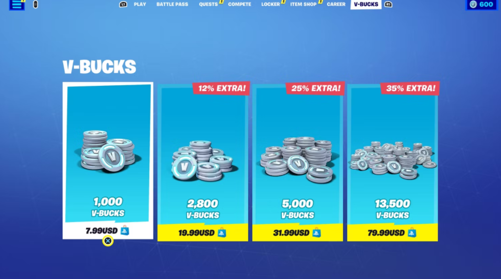 如何在 PS5 上购买《堡垒之夜》的 V-Bucks 如何 第2张