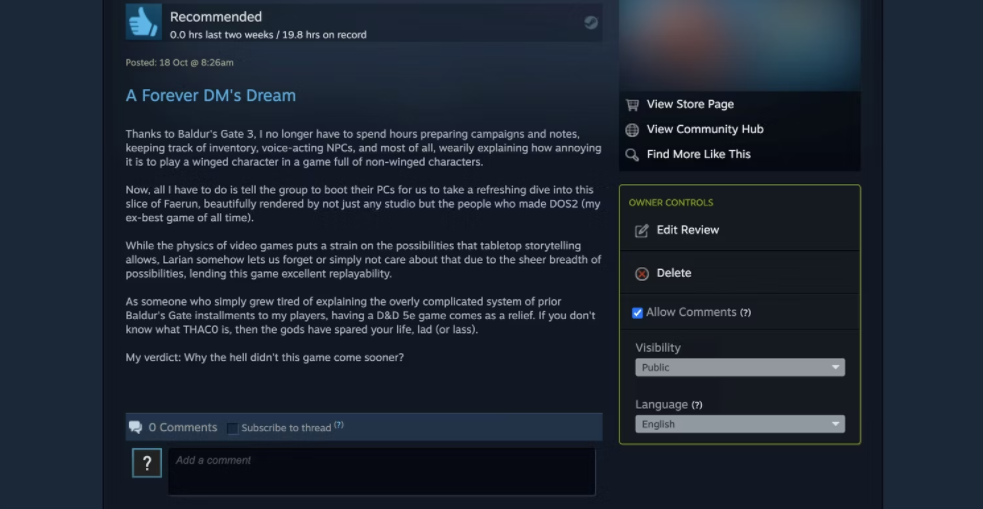 如何在 Steam 上发表游戏评论 如何 第6张